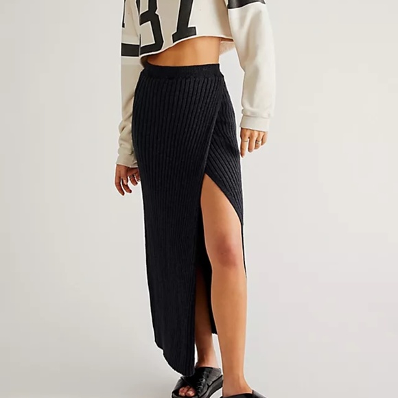 NEW Free People Better Days Midi Skirt - size small - Picture 1 of 7